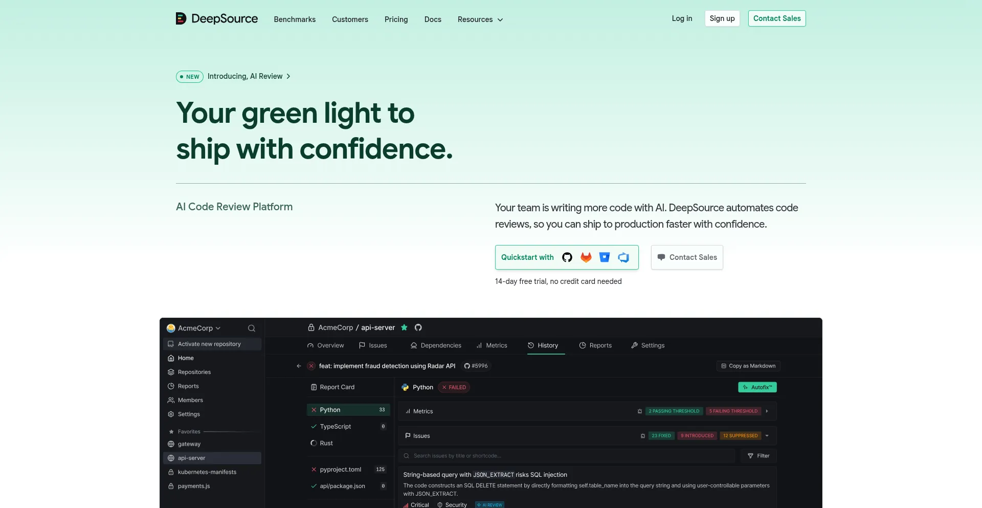 Deepsource.io Review: Safe or Legit? (71/100 Trust Score)