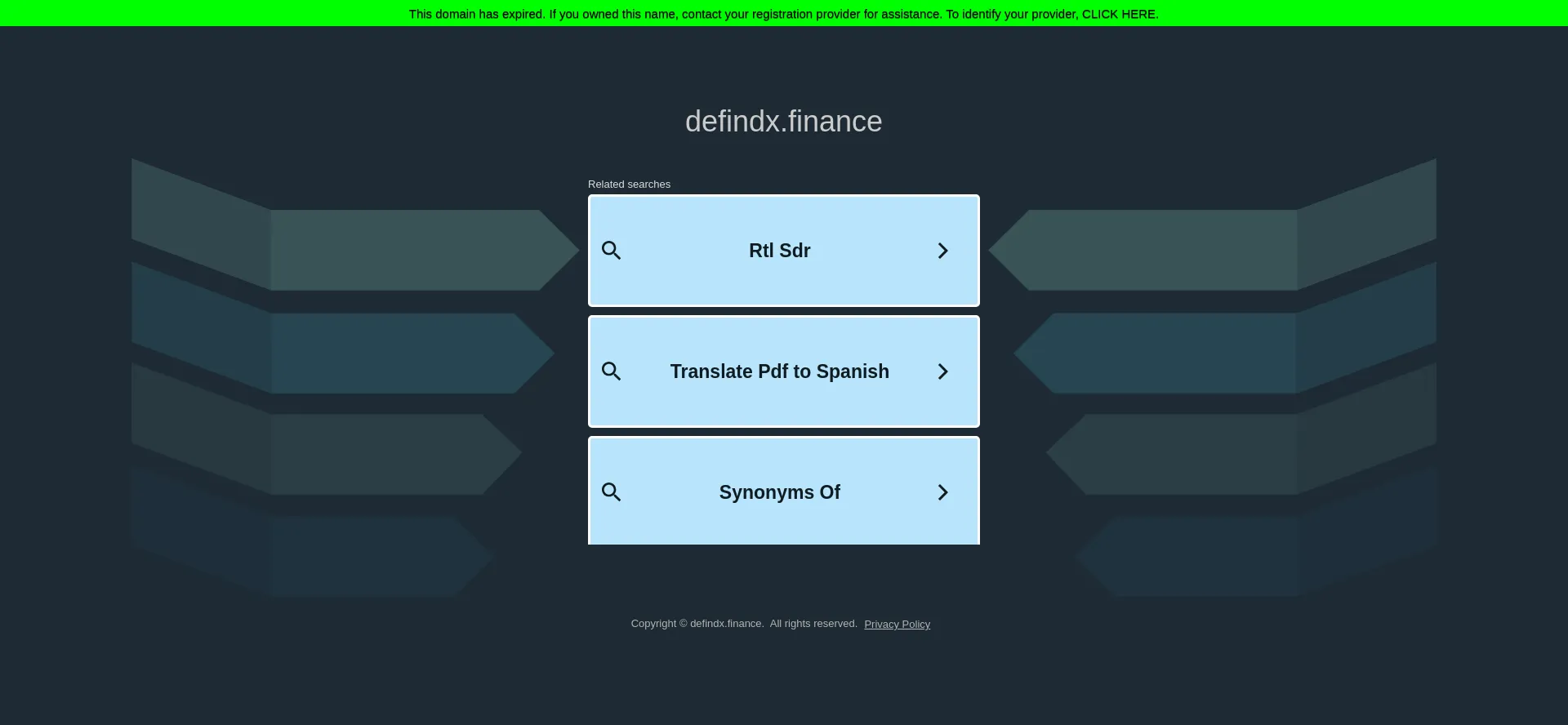 Defindx.finance