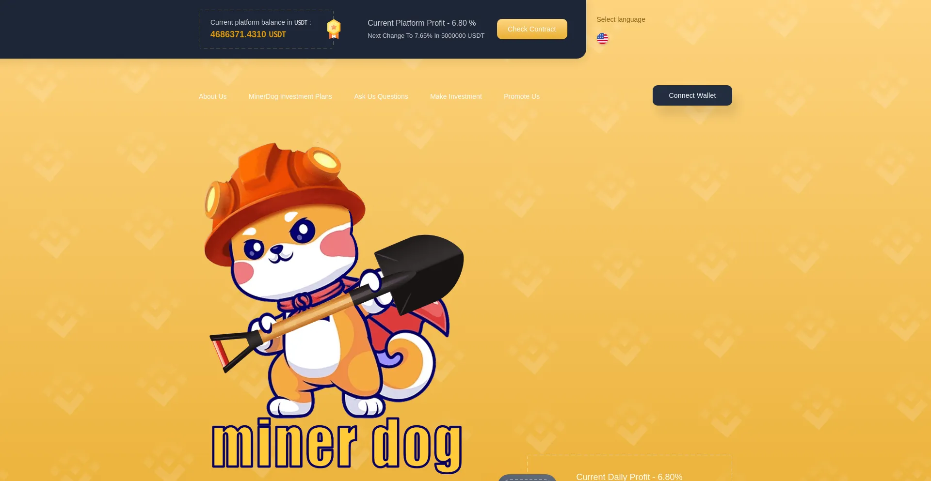 Website screenshot of Defradoges.xyz