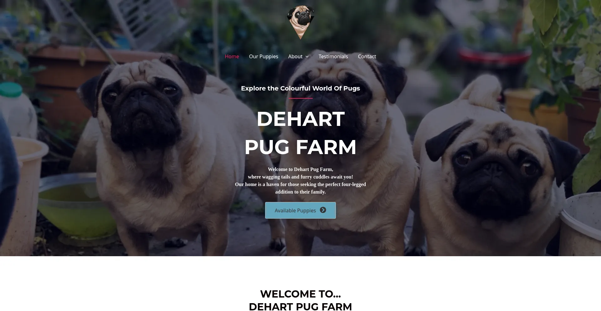 Dehartpugfarm.com