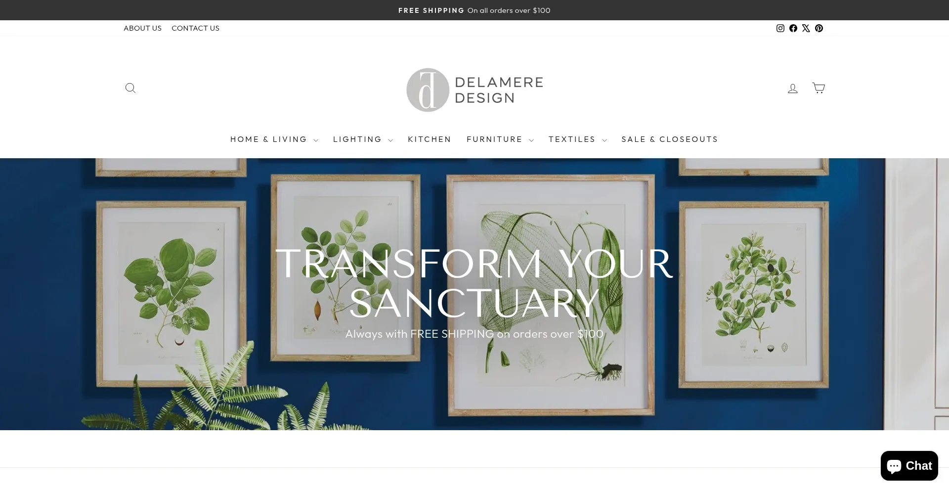 Delameredesign.com Screenshot
