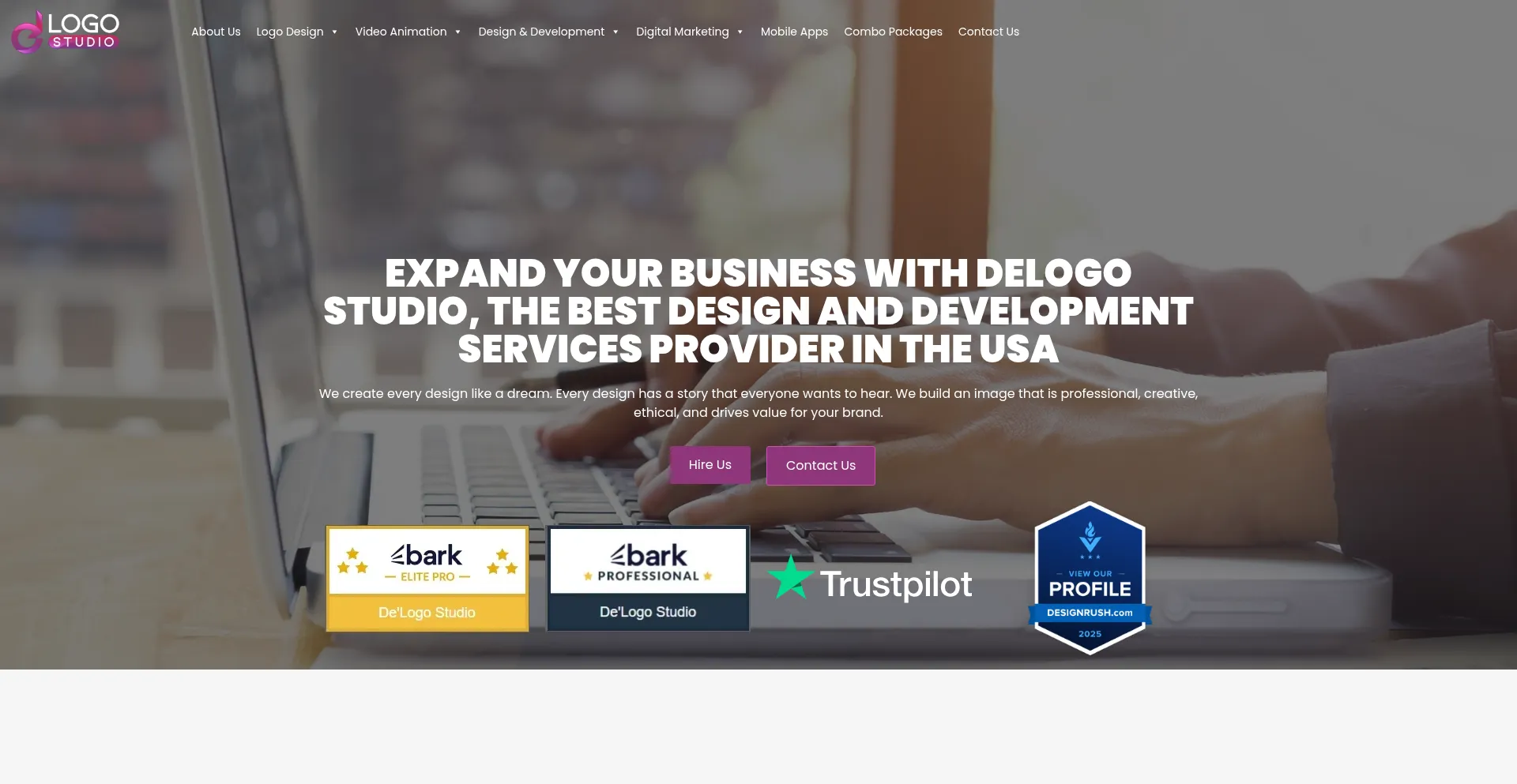 Delogostudio.com Screenshot