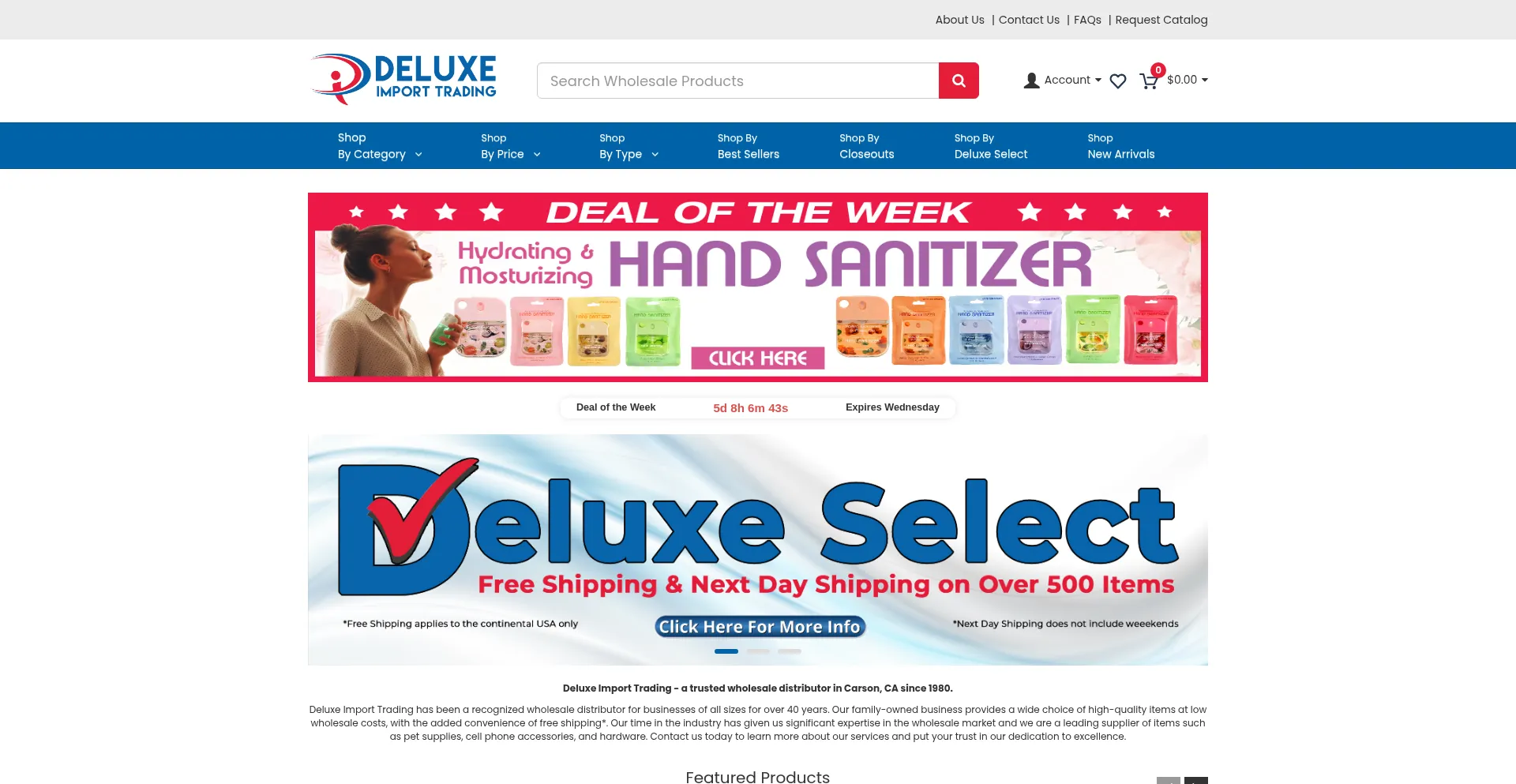 Deluxegm.com Screenshot