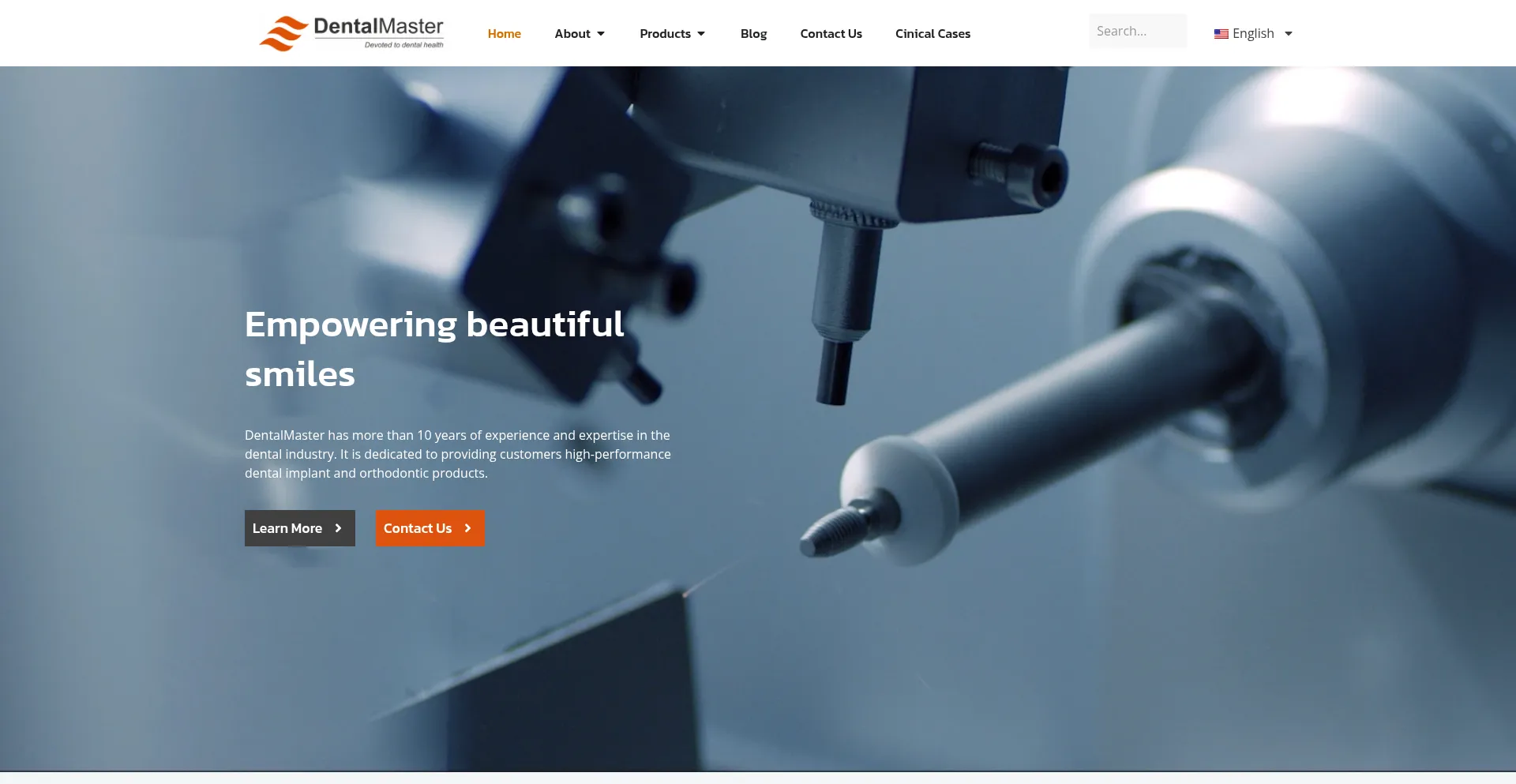Dentalmastermed.com Screenshot