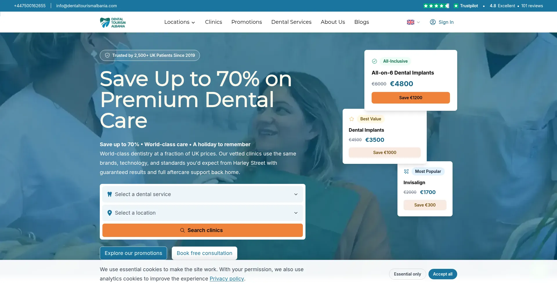Dentaltourismalbania.com