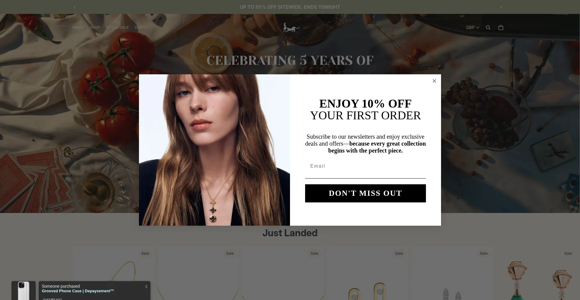 Depaysementco.com Screenshot
