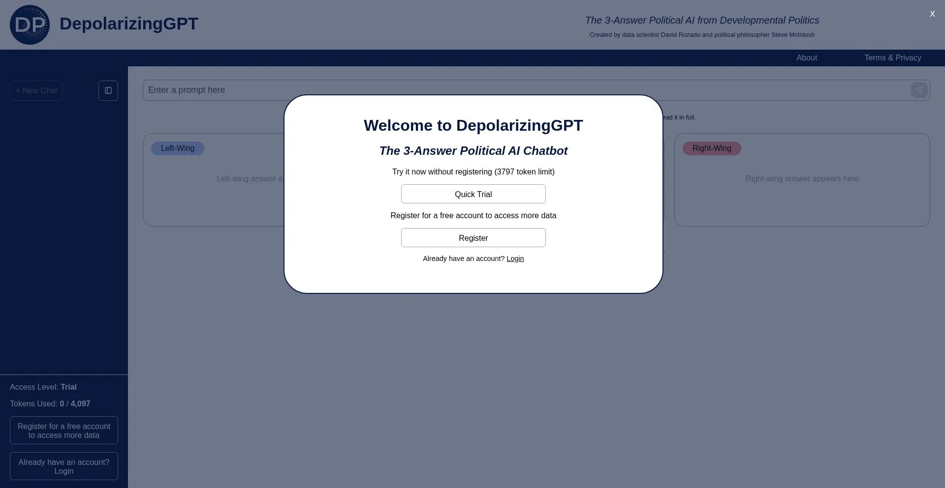 Depolarizinggpt.org