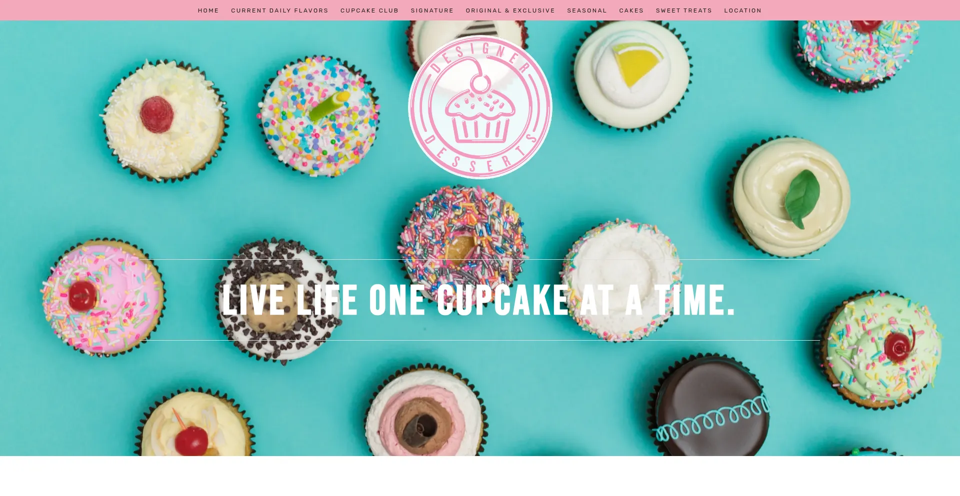 Designerdessertsbakery.com Screenshot