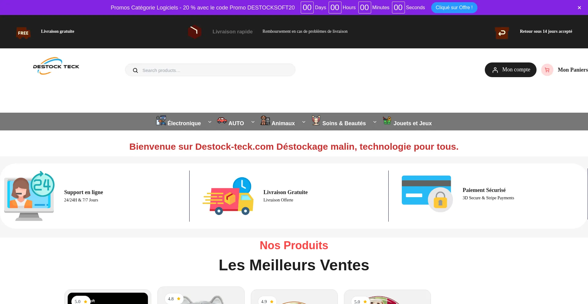 Is Destock-teck.com Safe?