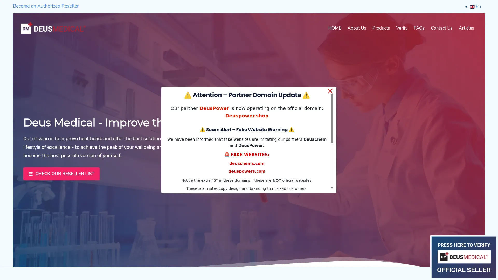 Deusmedical.com