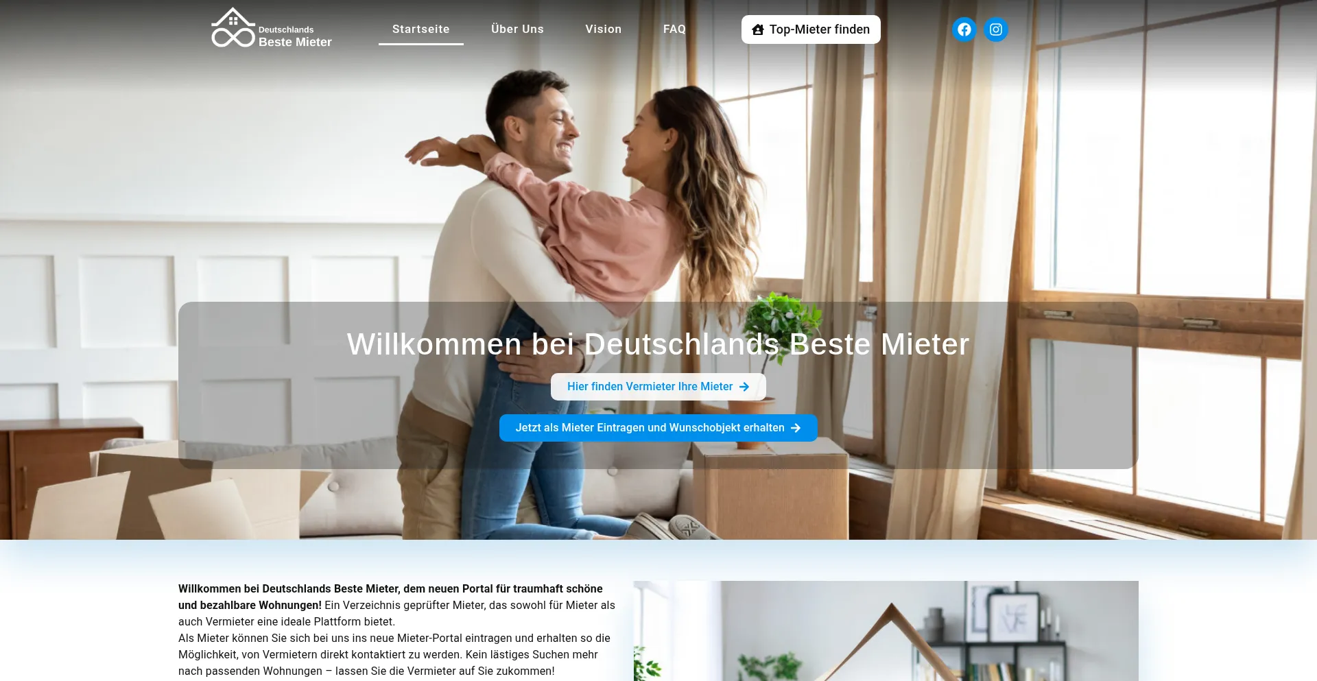 Deutschlandsbestemieter.de Screenshot