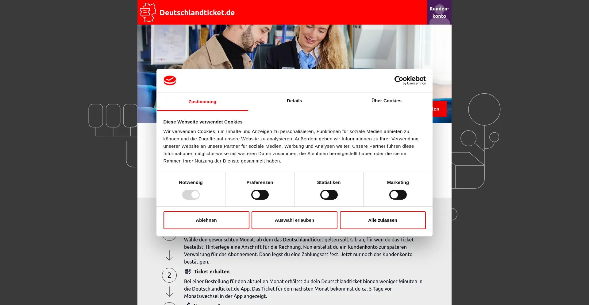 Is Deutschlandticket.de Safe?