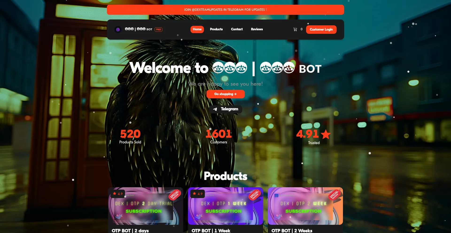 Website screenshot of Dex.sellpass.io
