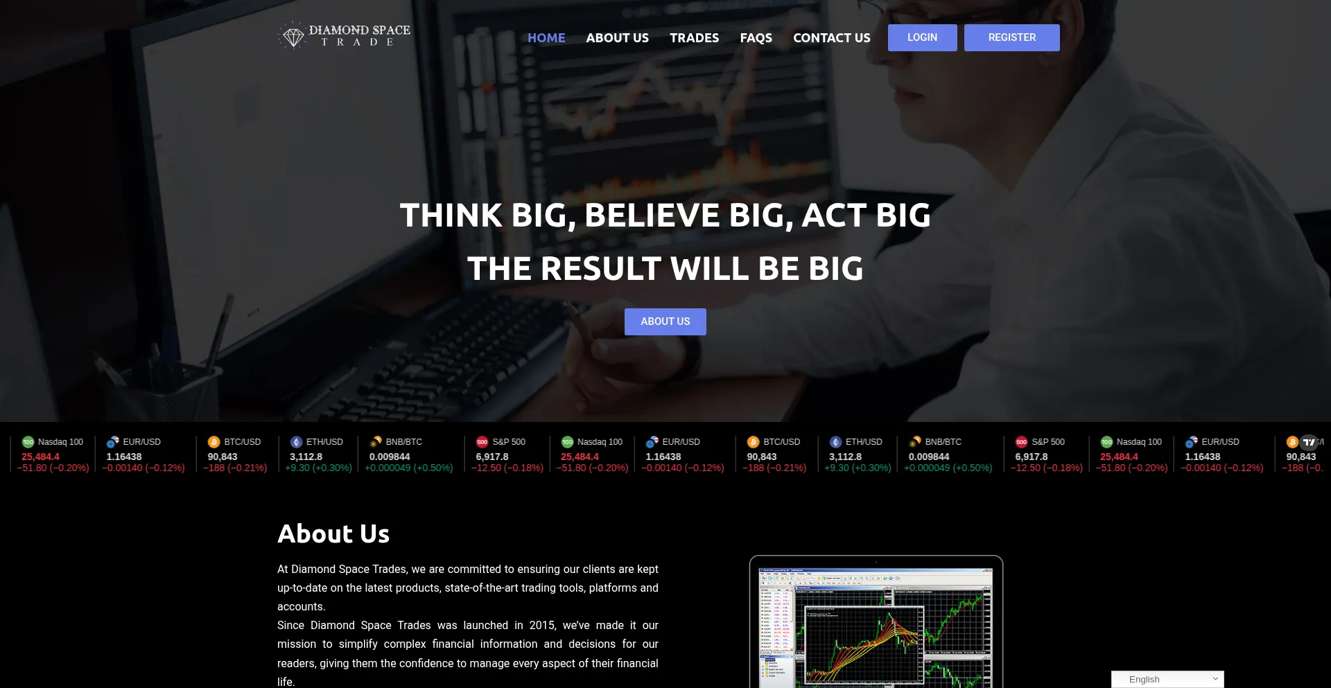 Diamondspacetrades.com