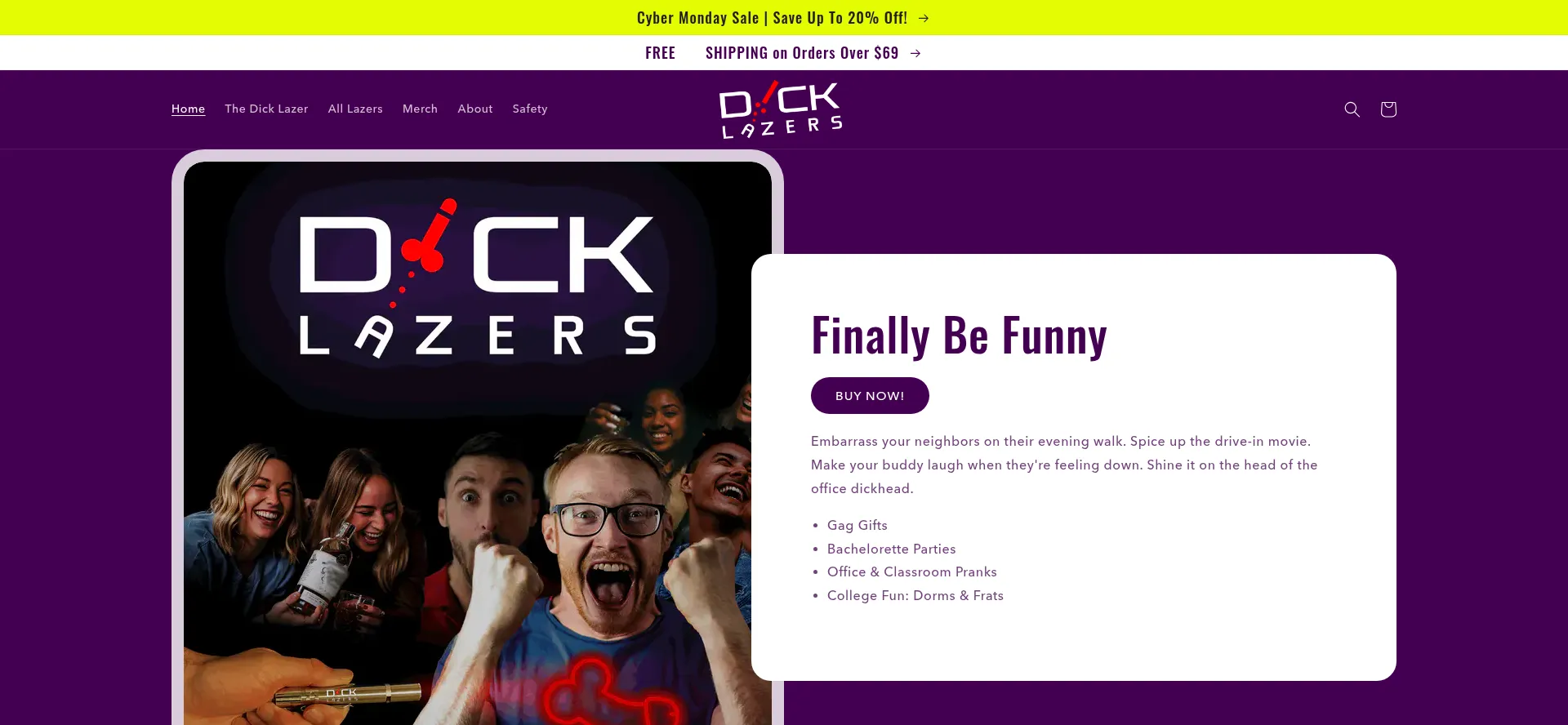 Dicklazers.com