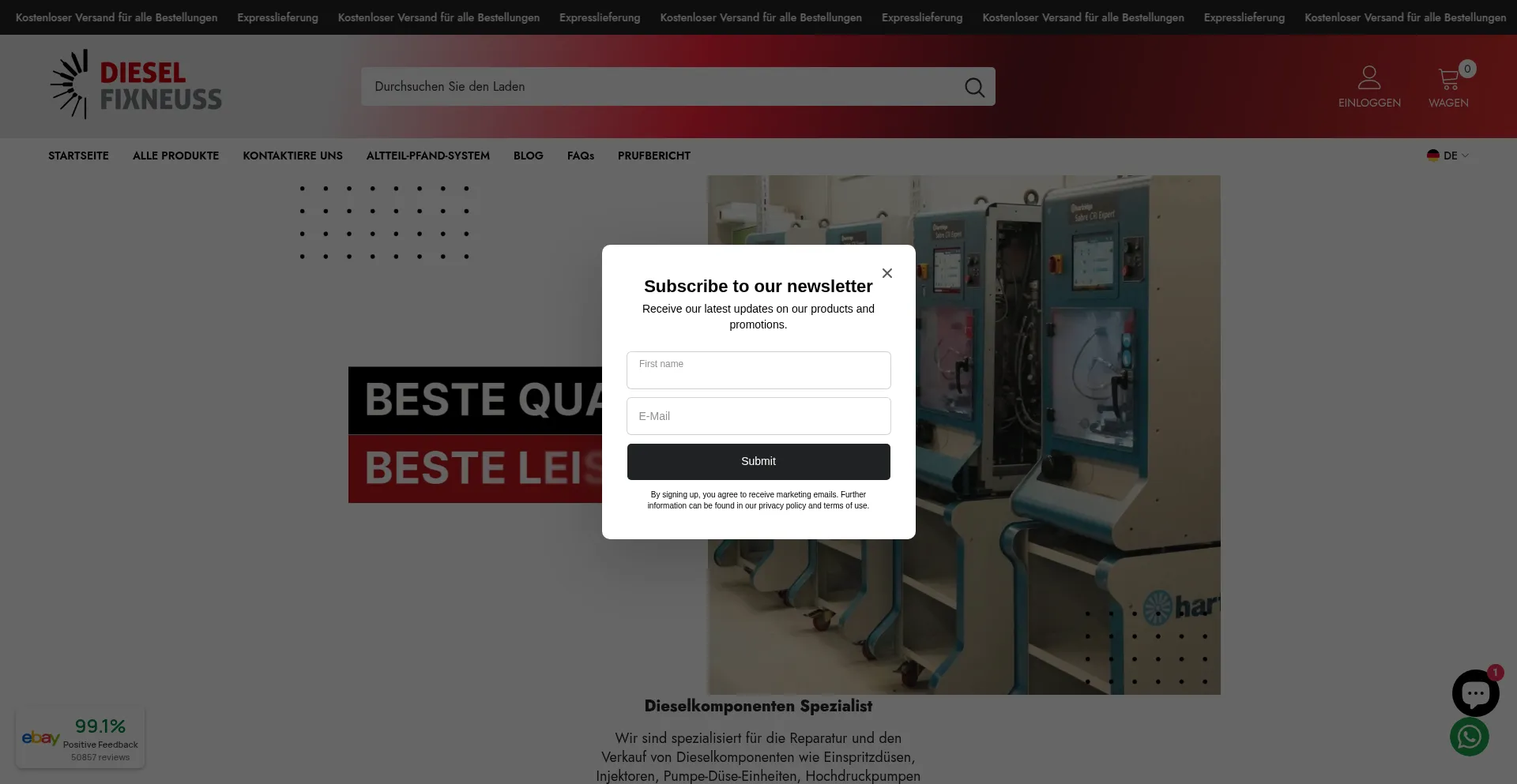 Is Dieselfixneuss.de Safe?