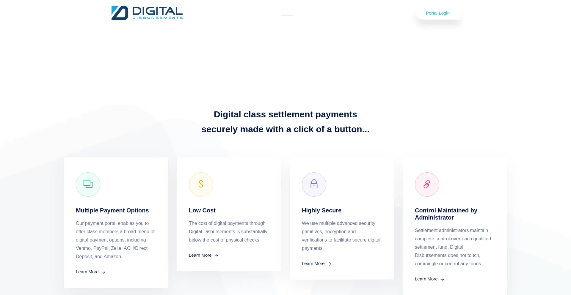 Digitaldisbursements.com Screenshot