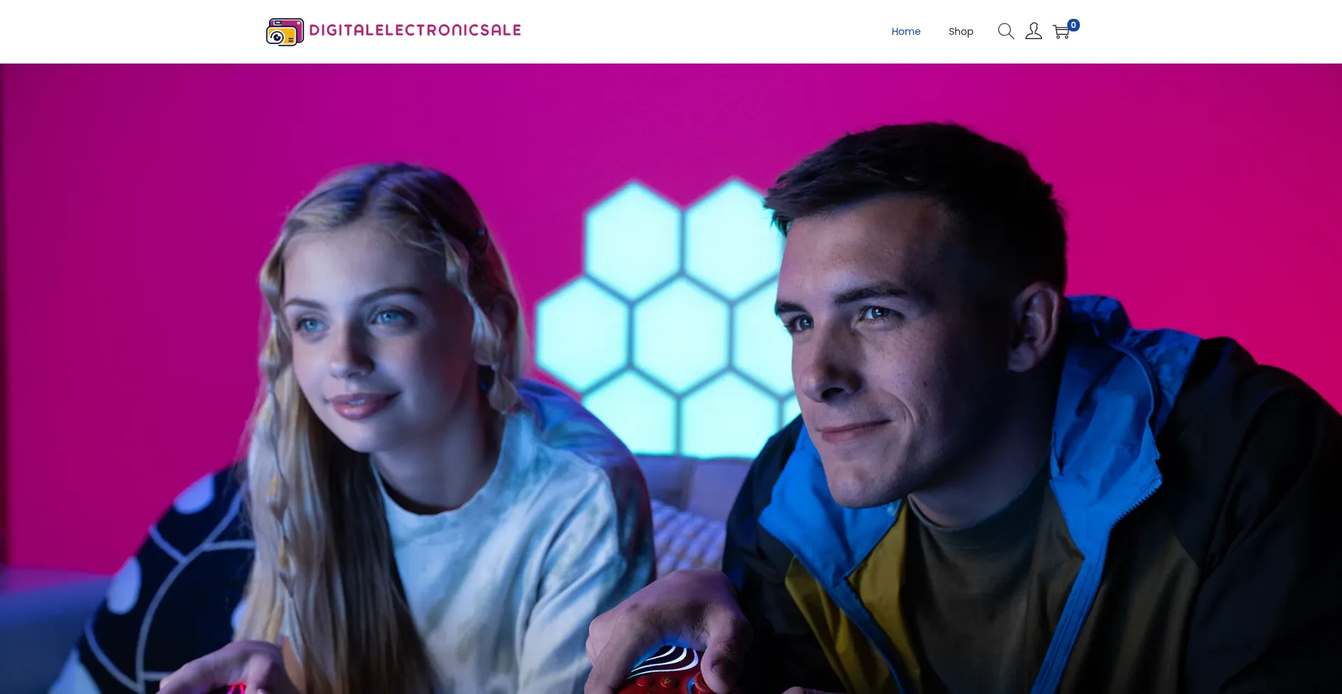 Website screenshot of Digitalelectronicsale.com