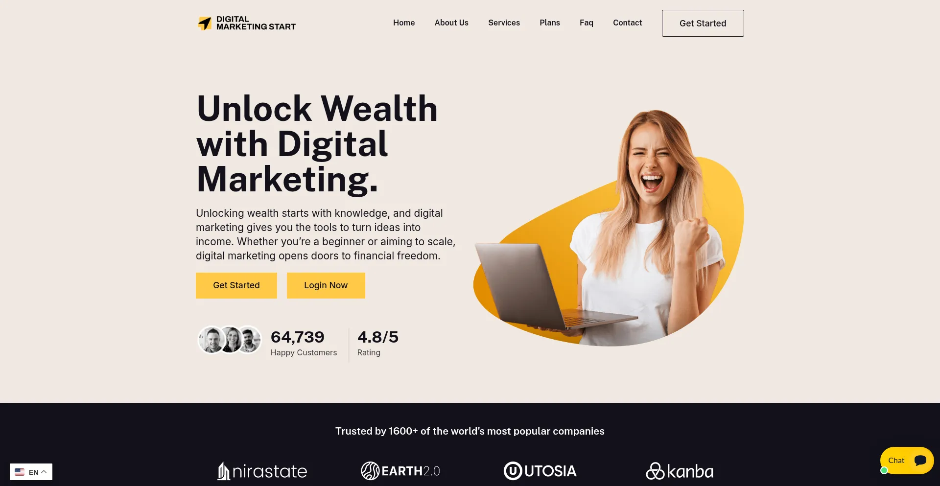 Digitalmarketingstart.com Screenshot