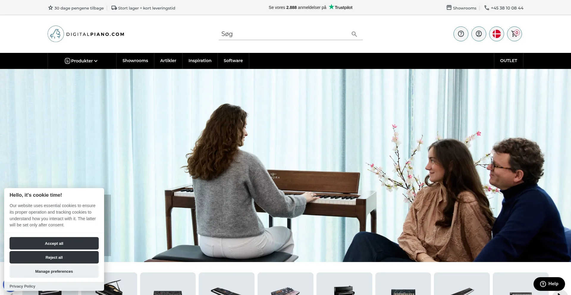 Digitalpiano.com Screenshot