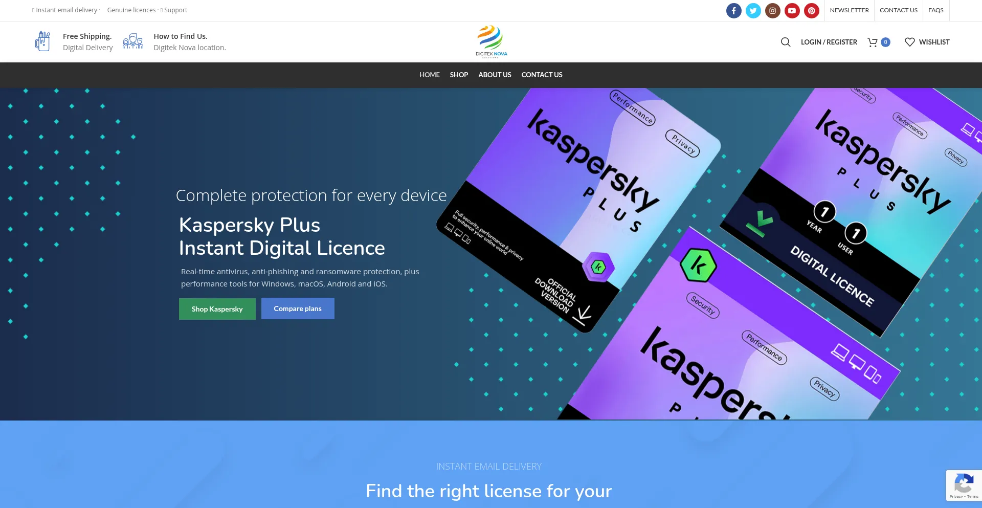 Digiteknova.com Screenshot