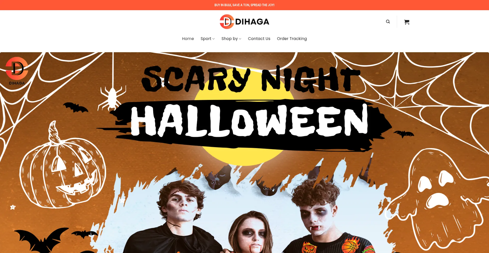 Dihaga.com Screenshot
