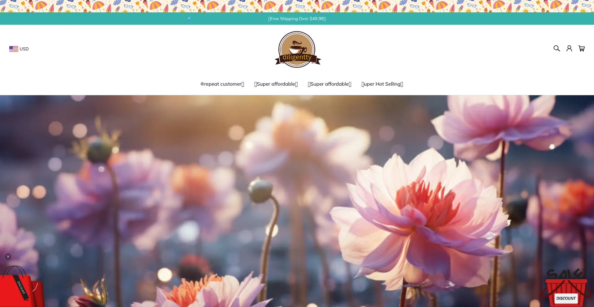 Website screenshot of Diligentty.com