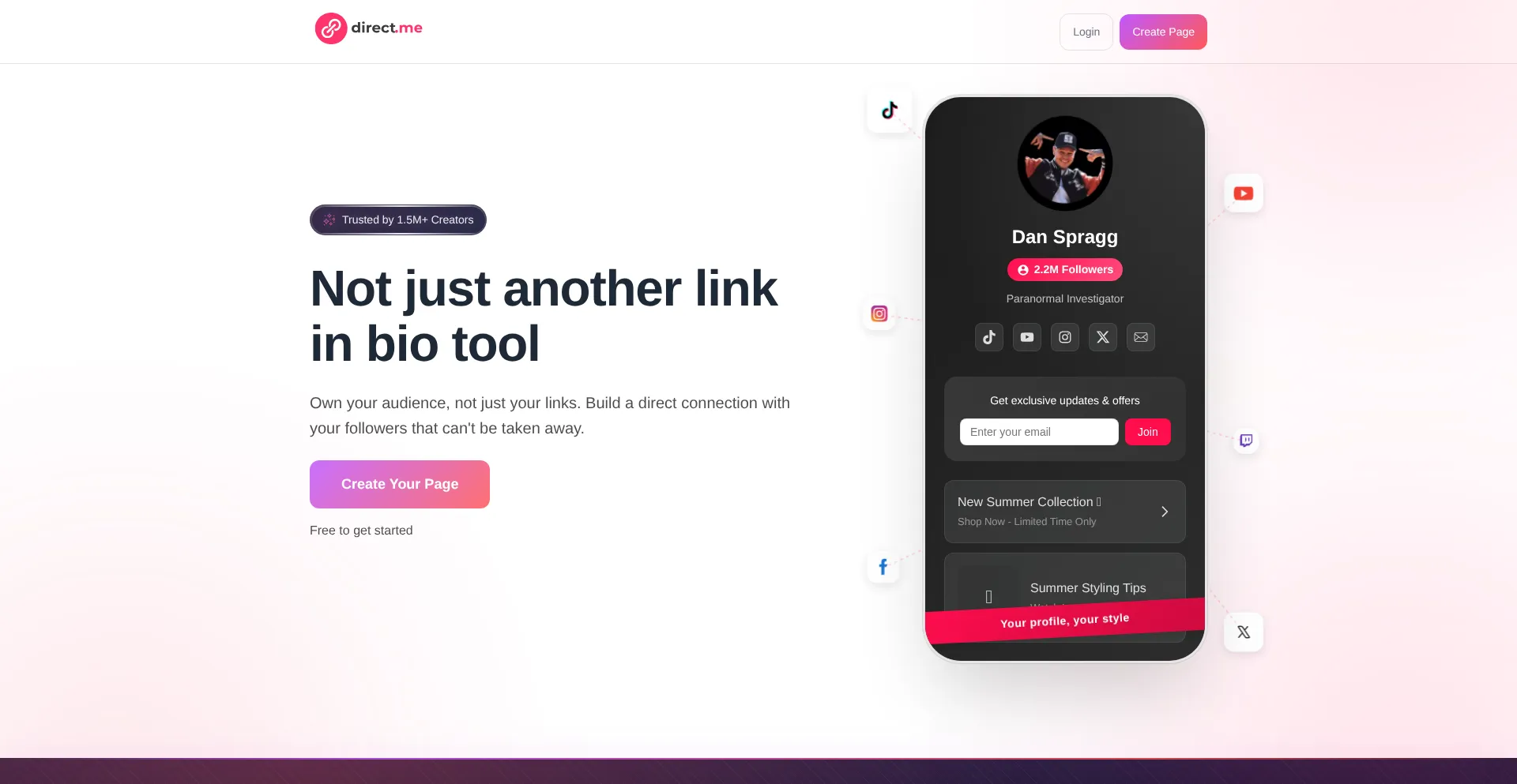 Direct.me Screenshot