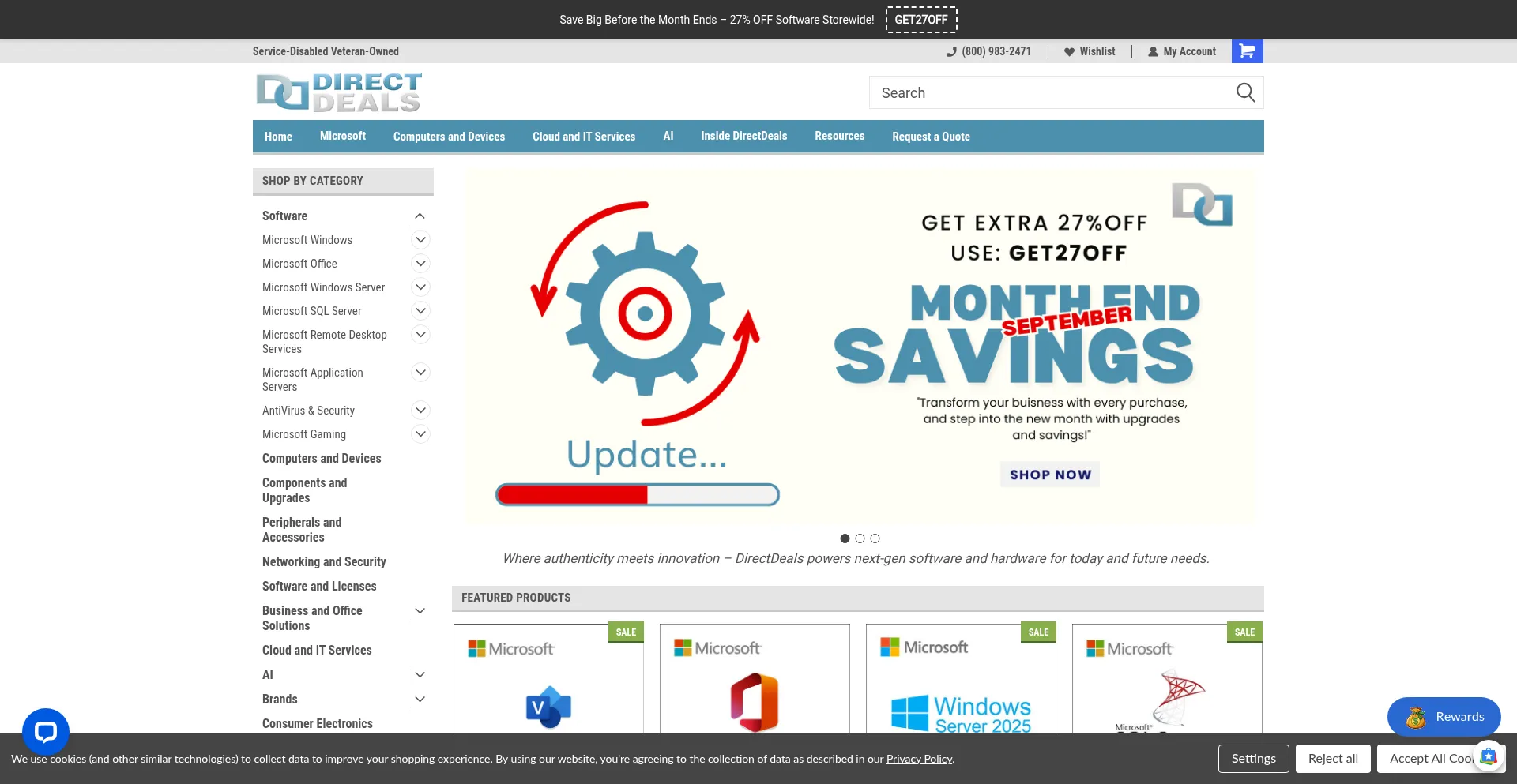 Directdeals.com Screenshot
