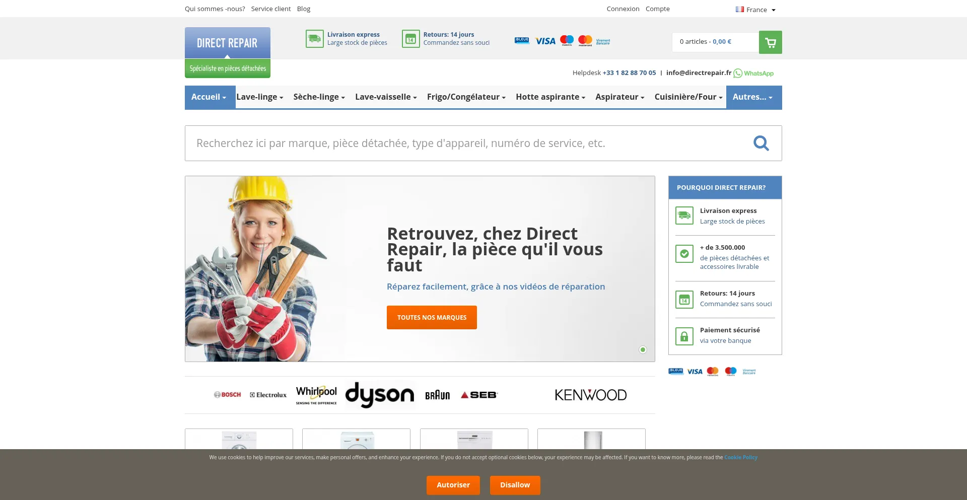 Is Directrepair.fr Safe?