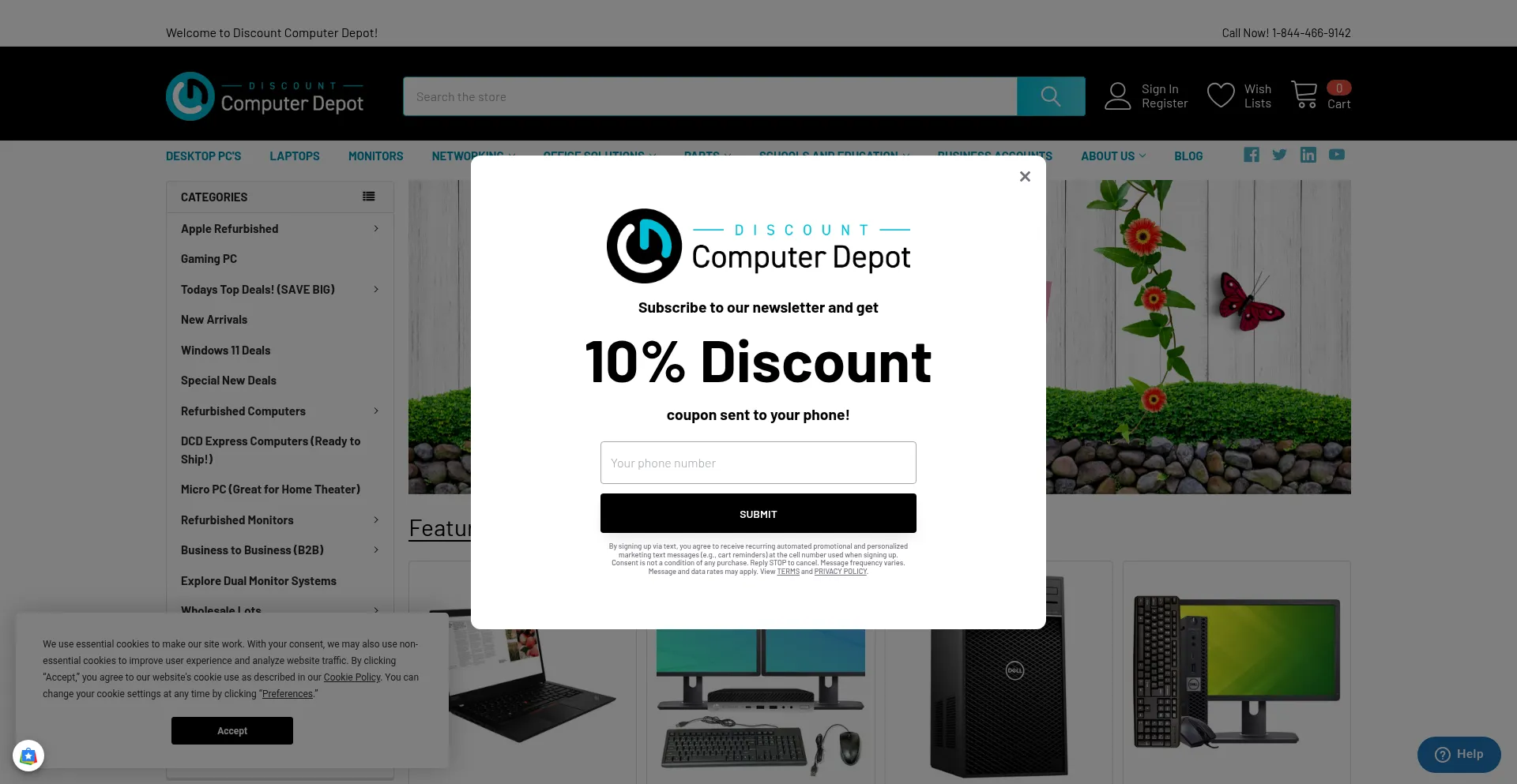 Discountcomputerdepot.com Screenshot