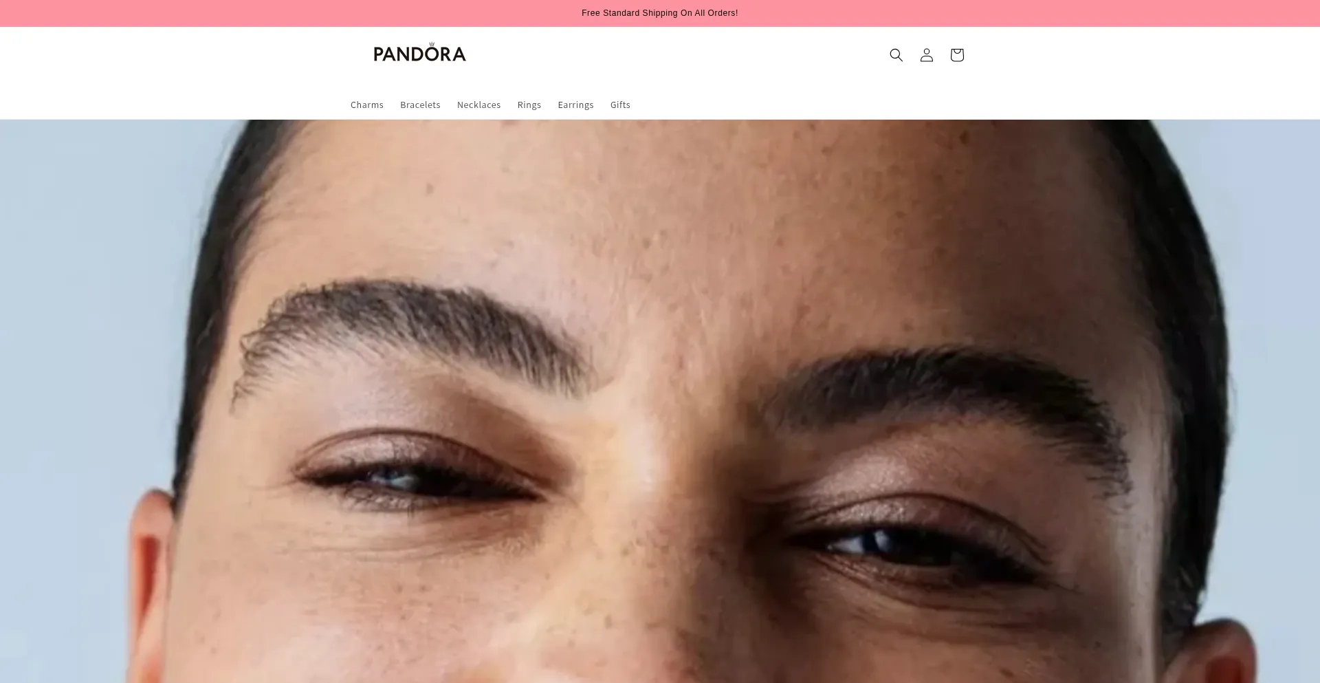 Website screenshot of Disneypandoraoutlet.net
