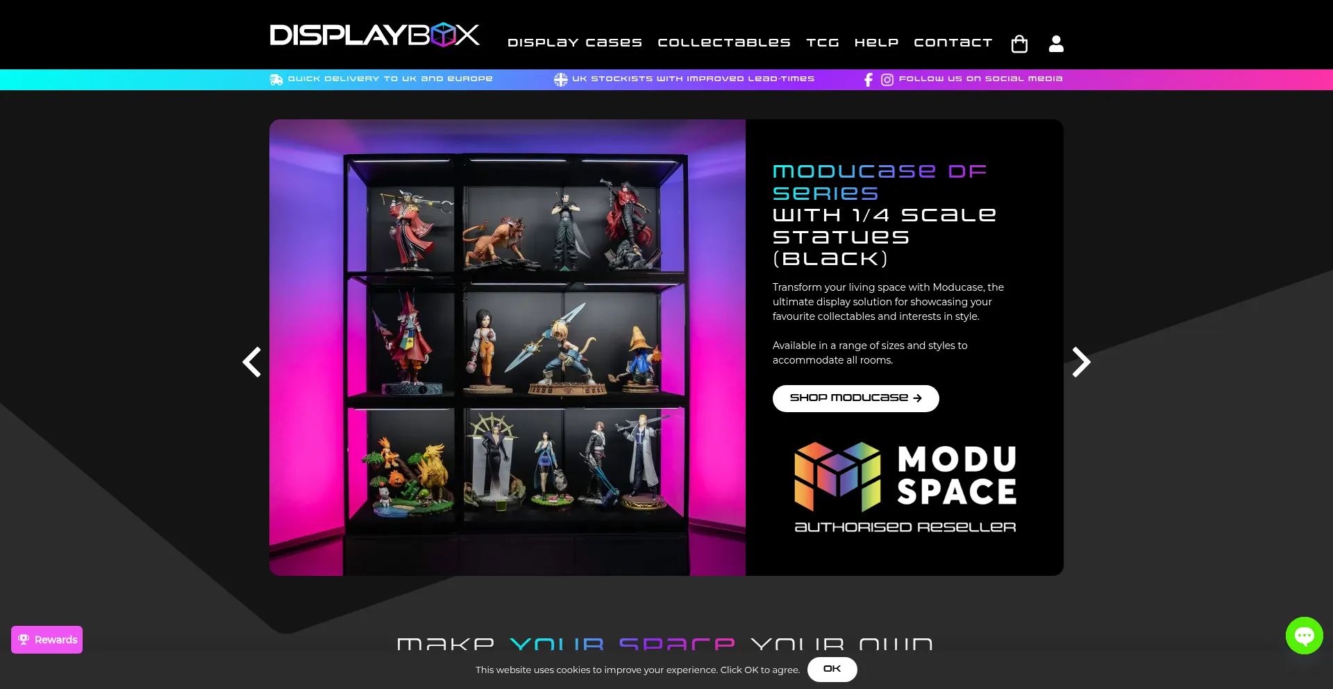 Displaybox.co.uk Screenshot