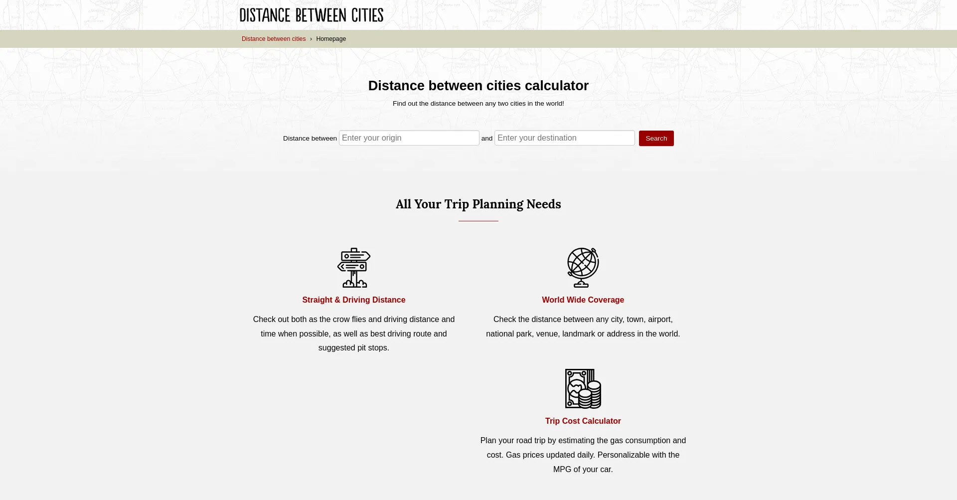 Distance-cities.com