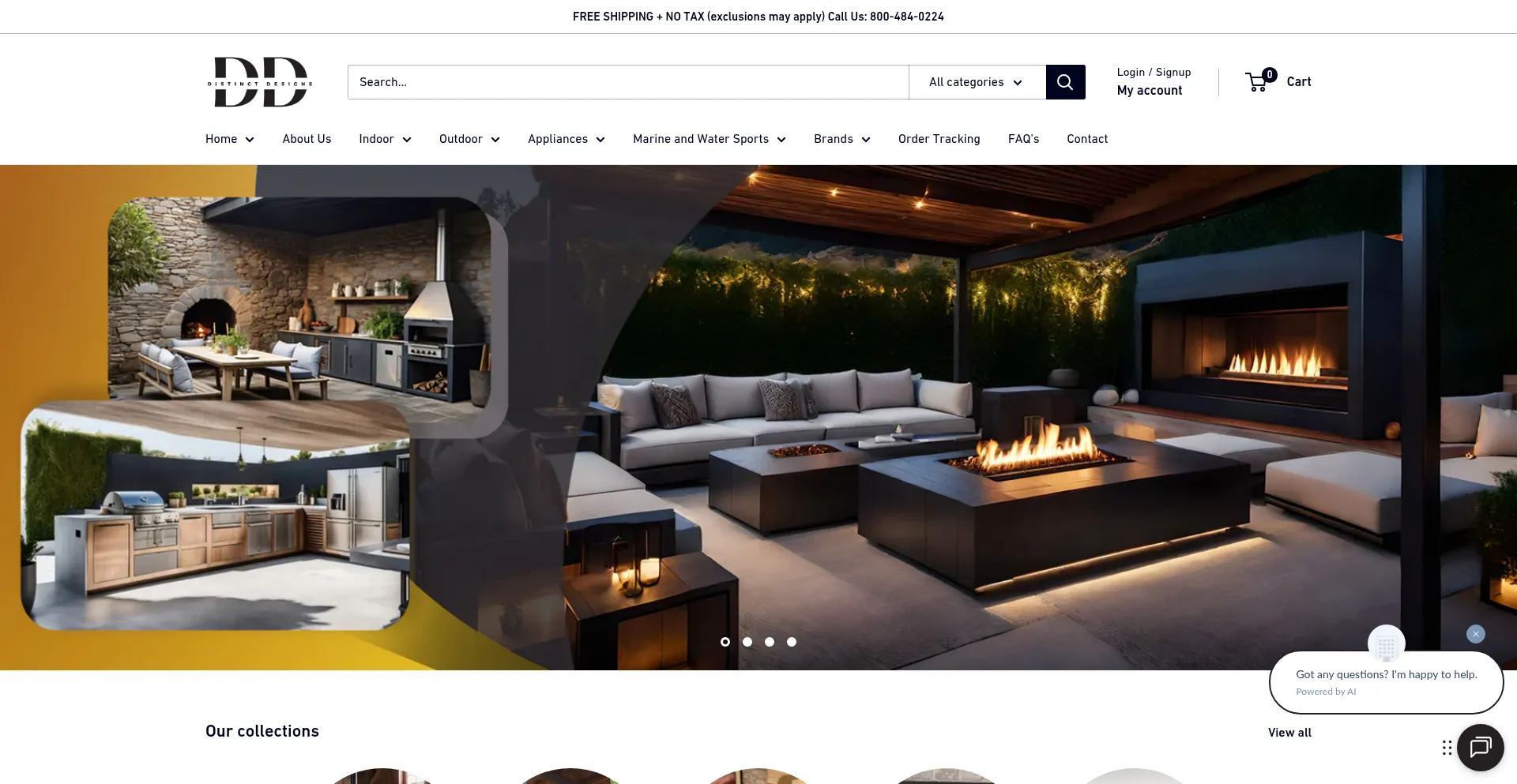 Distincteddesigns.com Screenshot