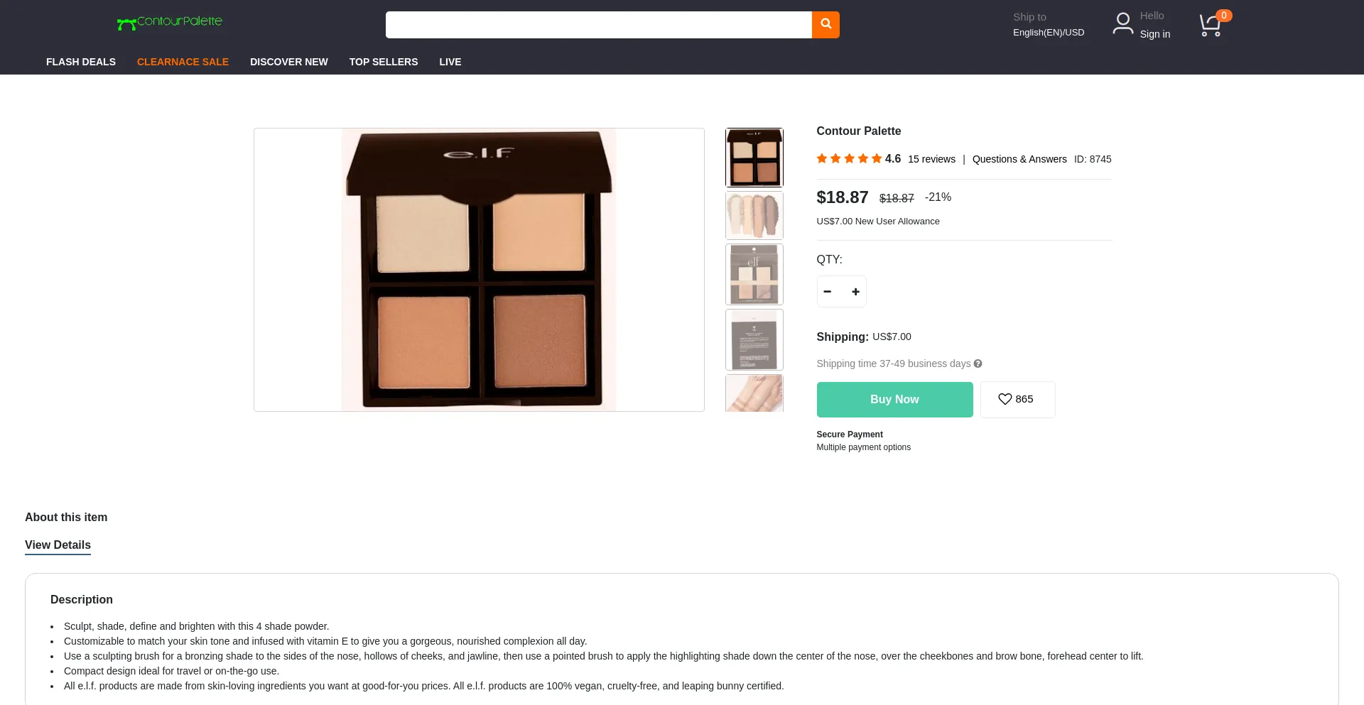 Website screenshot of Divineglowse.com