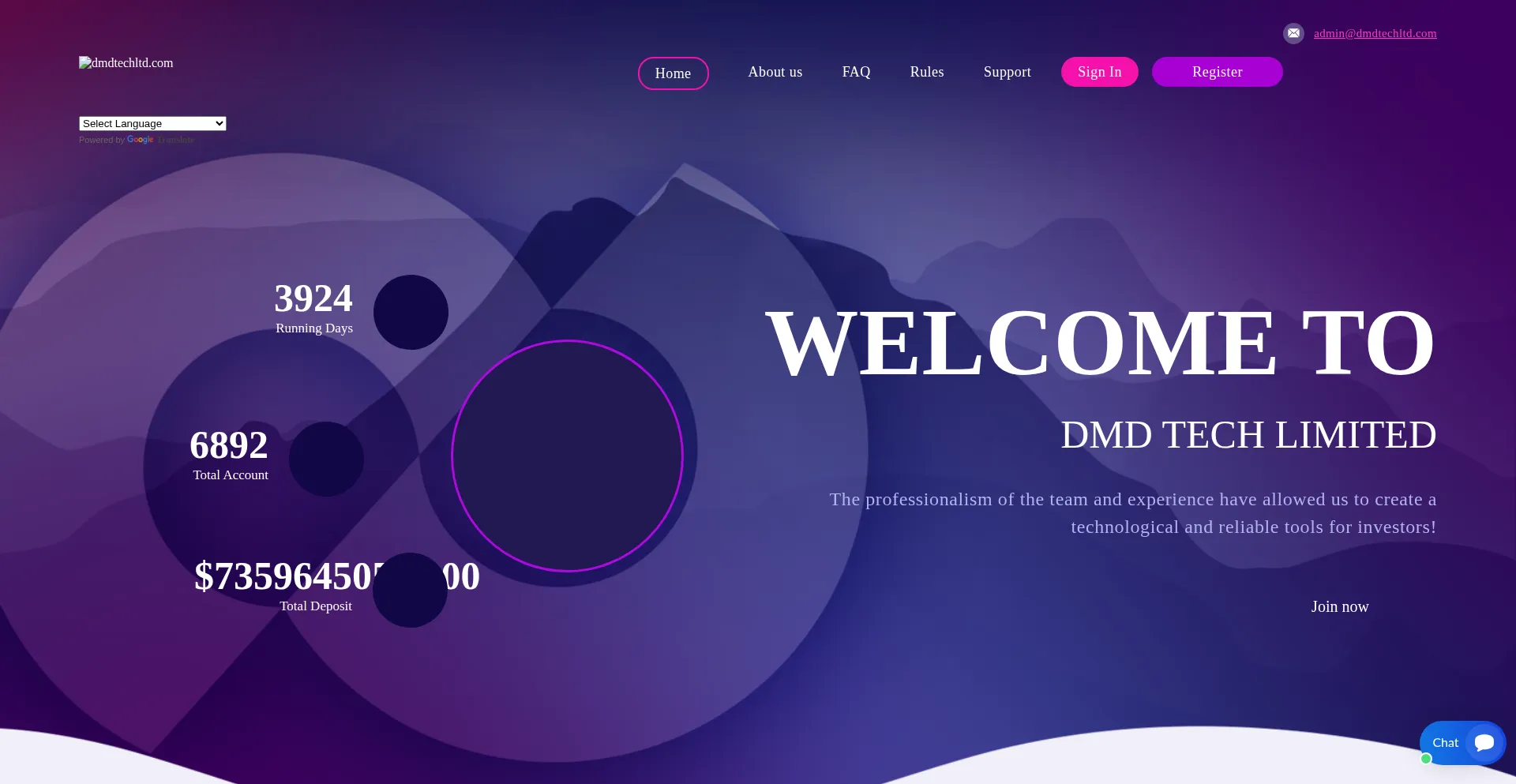 Dmdtechltd.com Screenshot