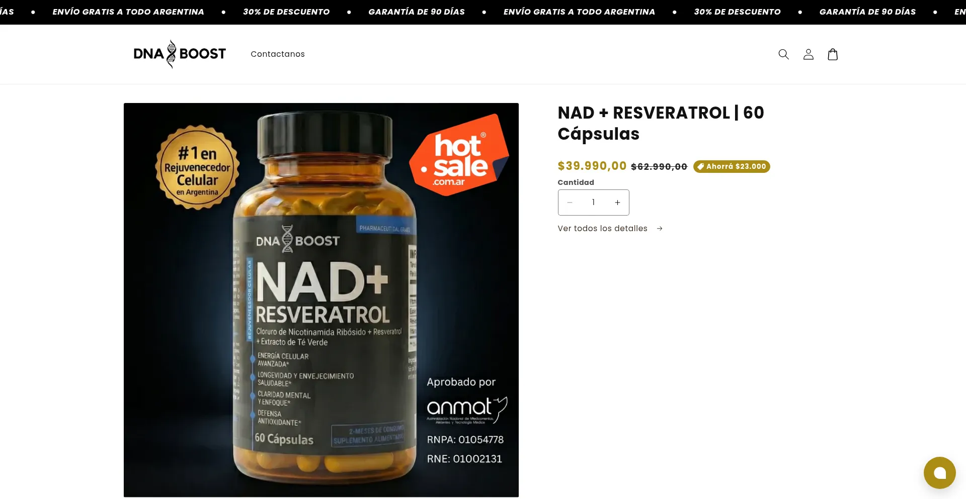 Dnaboost.com.ar