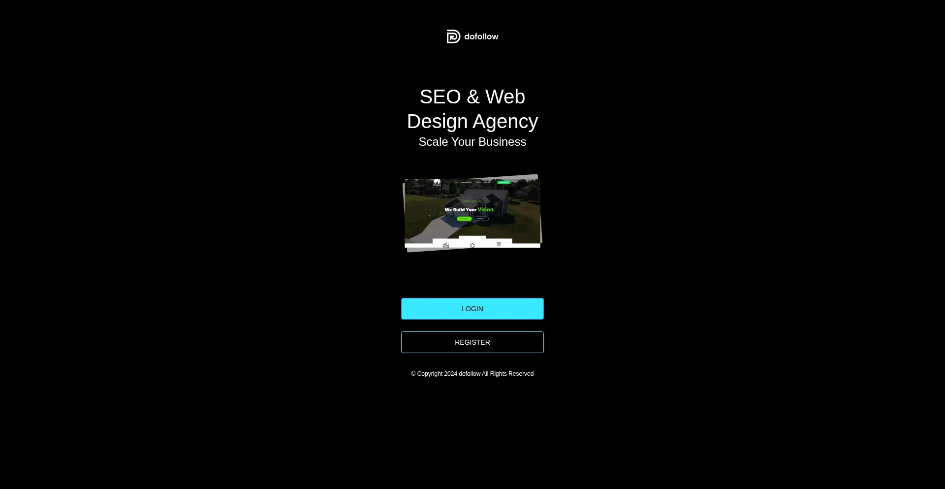 Website screenshot of Dofollowi.com