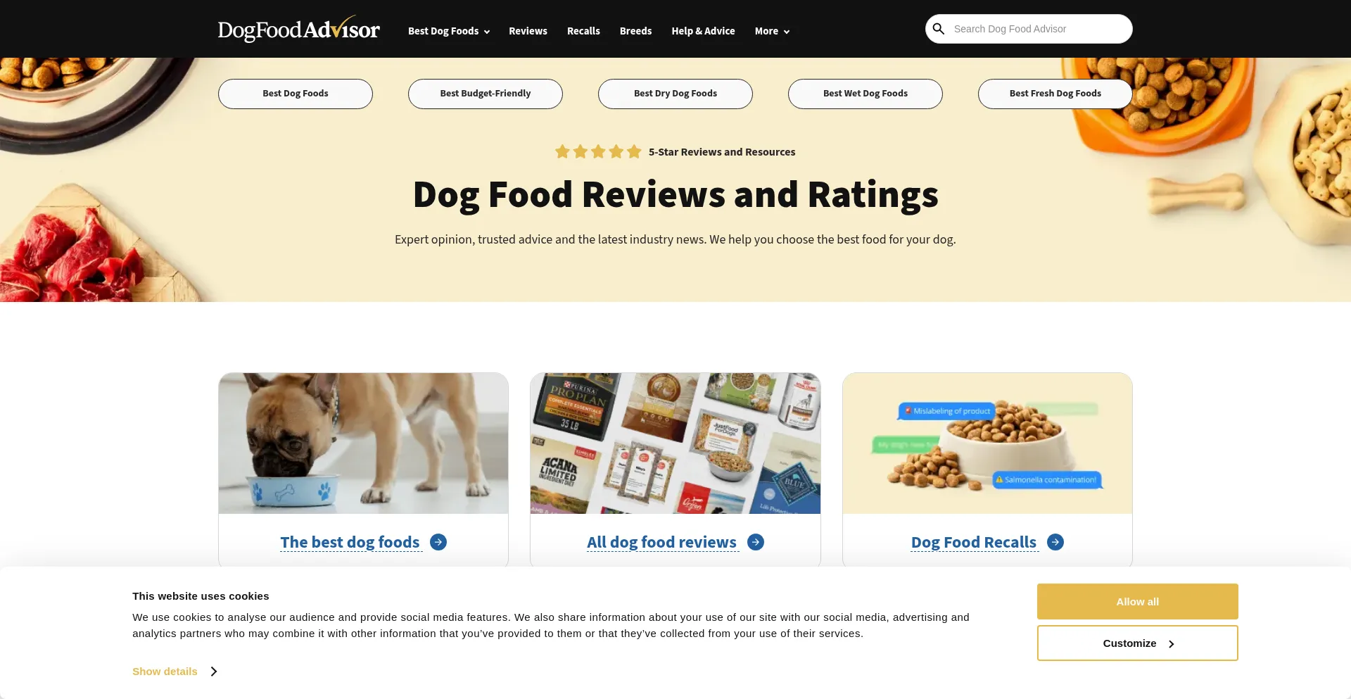 Dogfoodadvisor.com