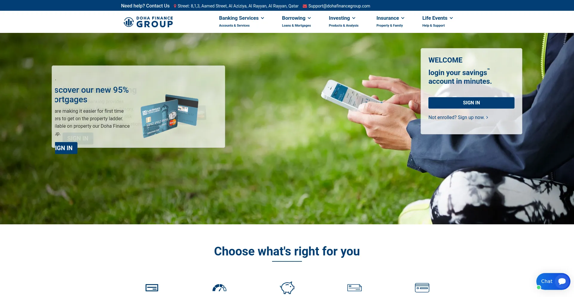 Dohafinancegroup.com