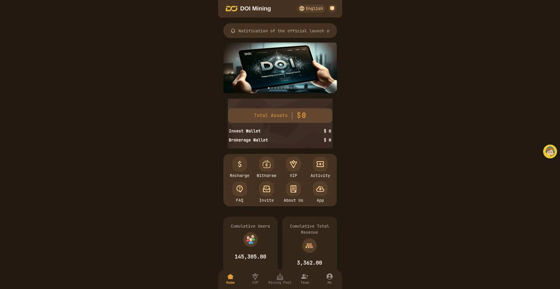 Website screenshot of Doiai.top