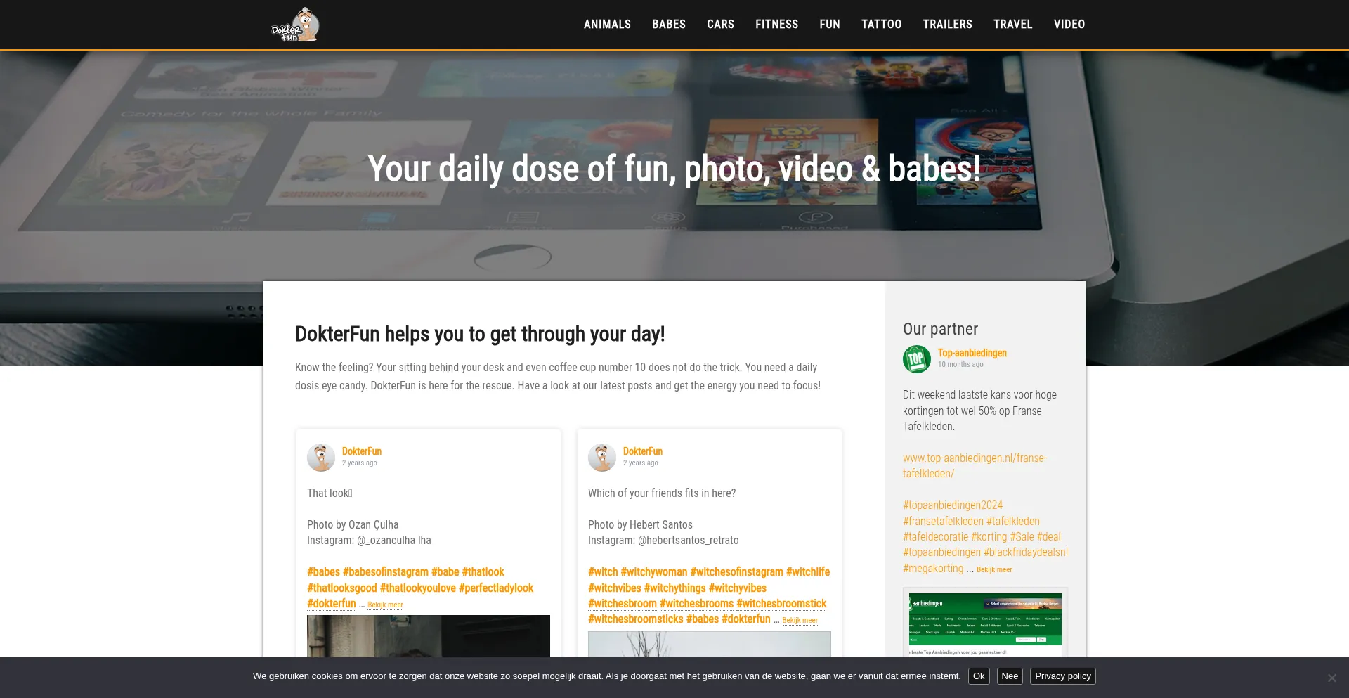 Dokterfun.com Screenshot