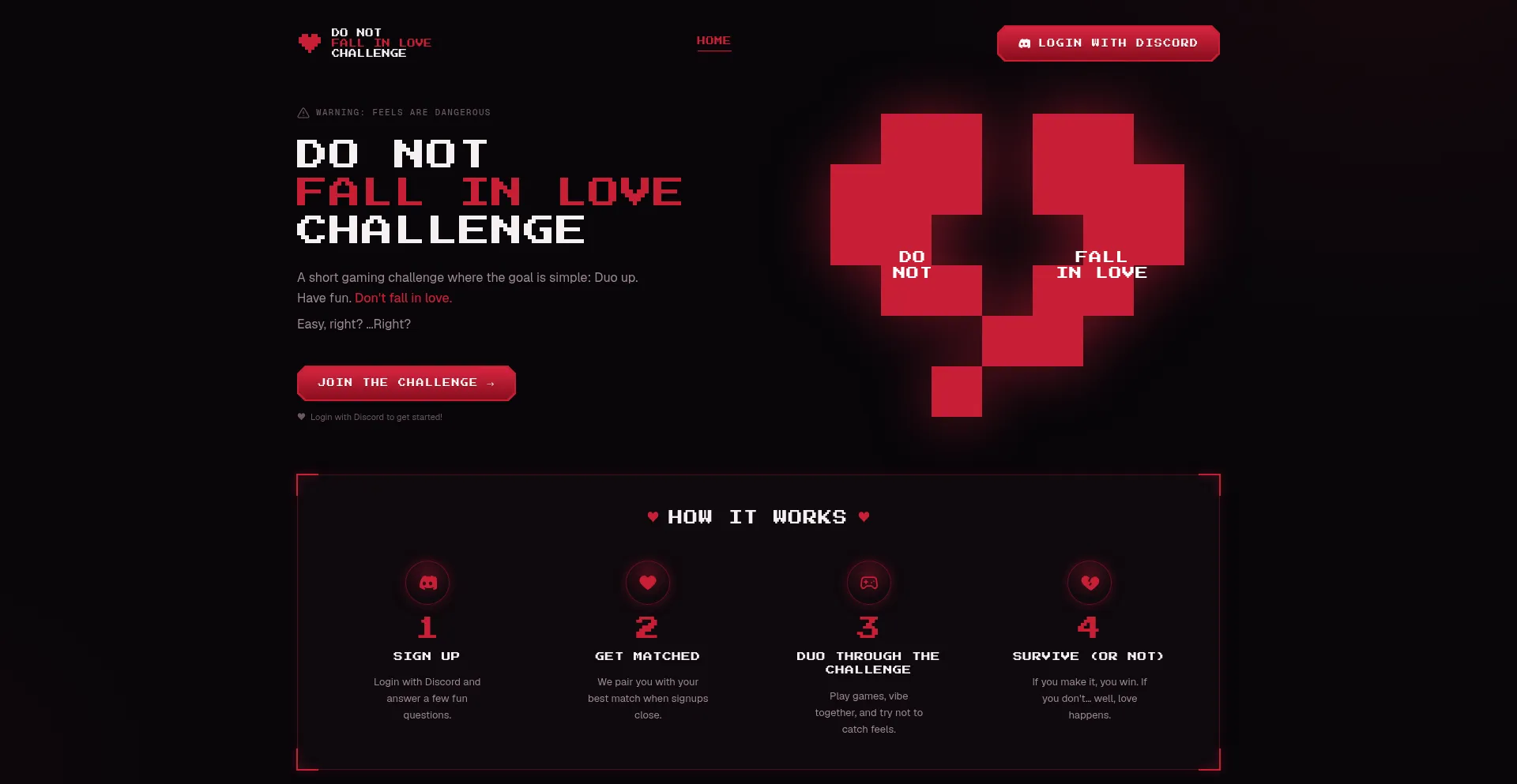 Donotfallinlove.com