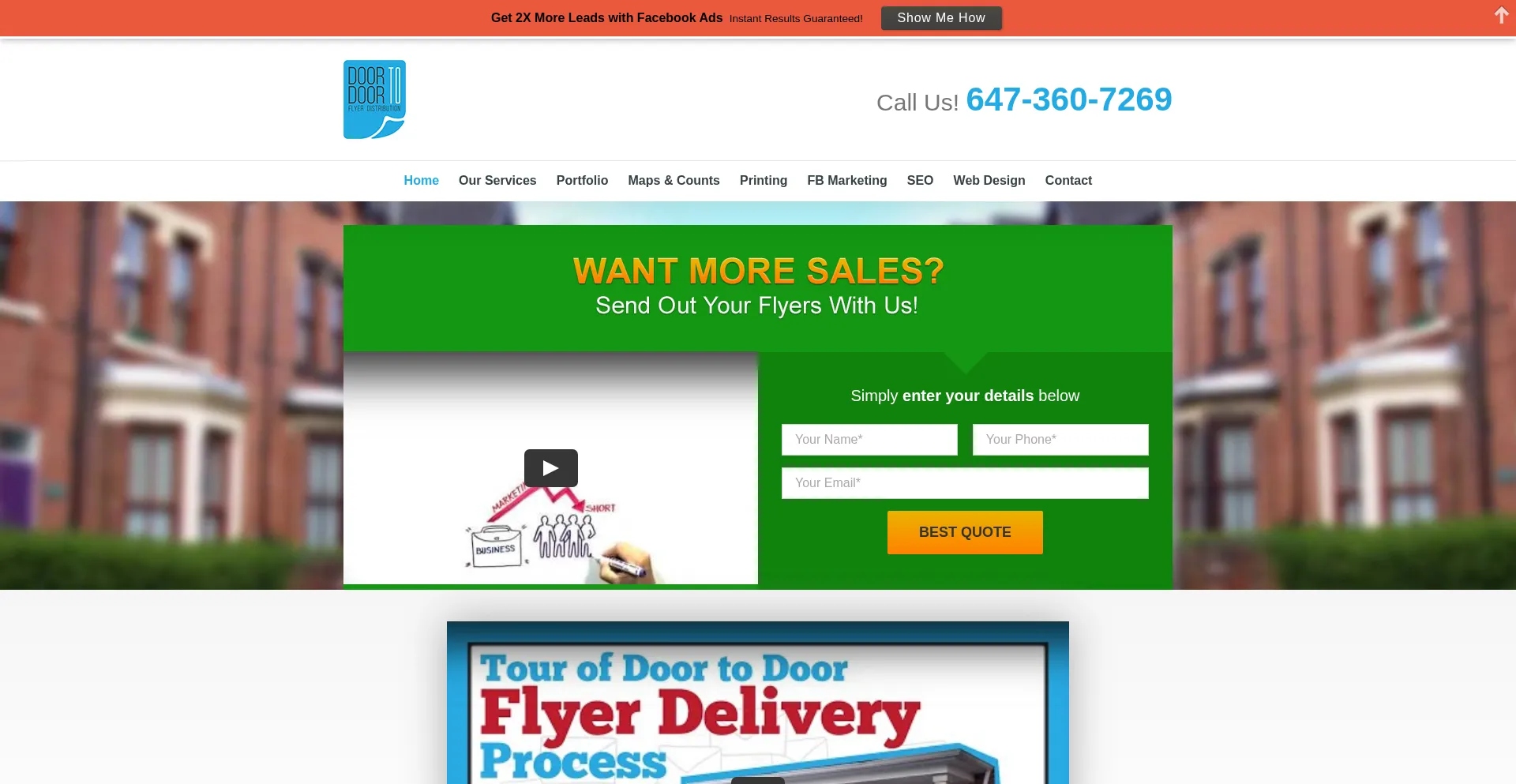 Doortodoorflyerdistribution.ca