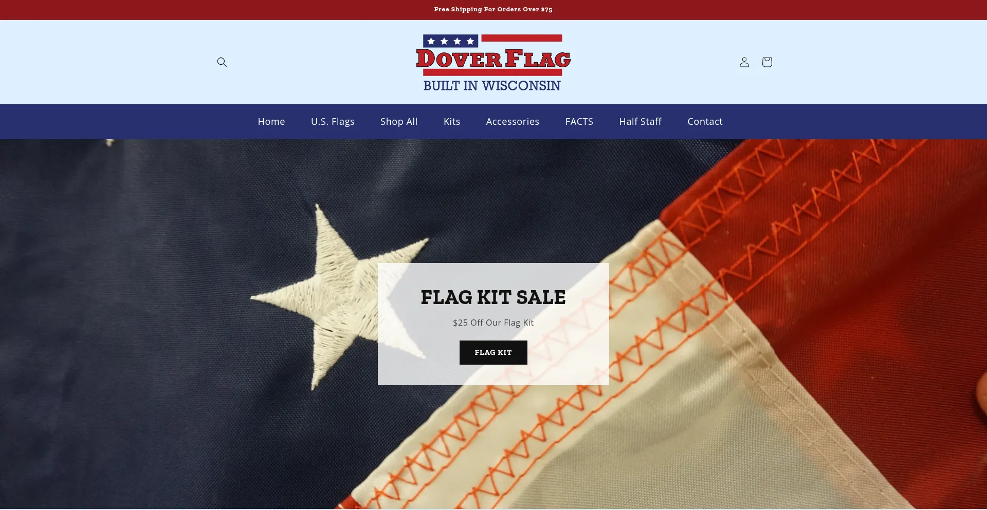 Doverflag.com Screenshot