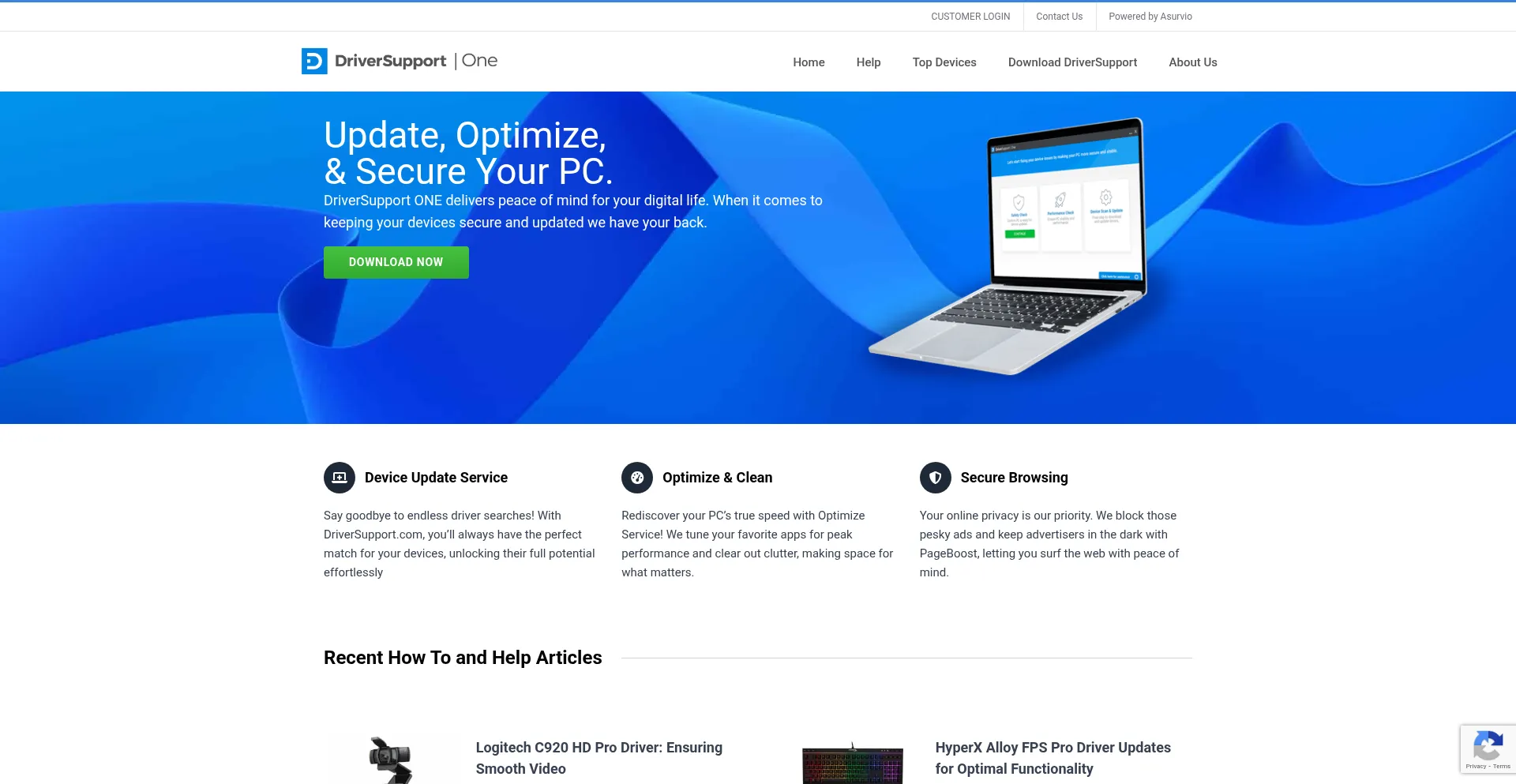 Download.driversupport.com Screenshot