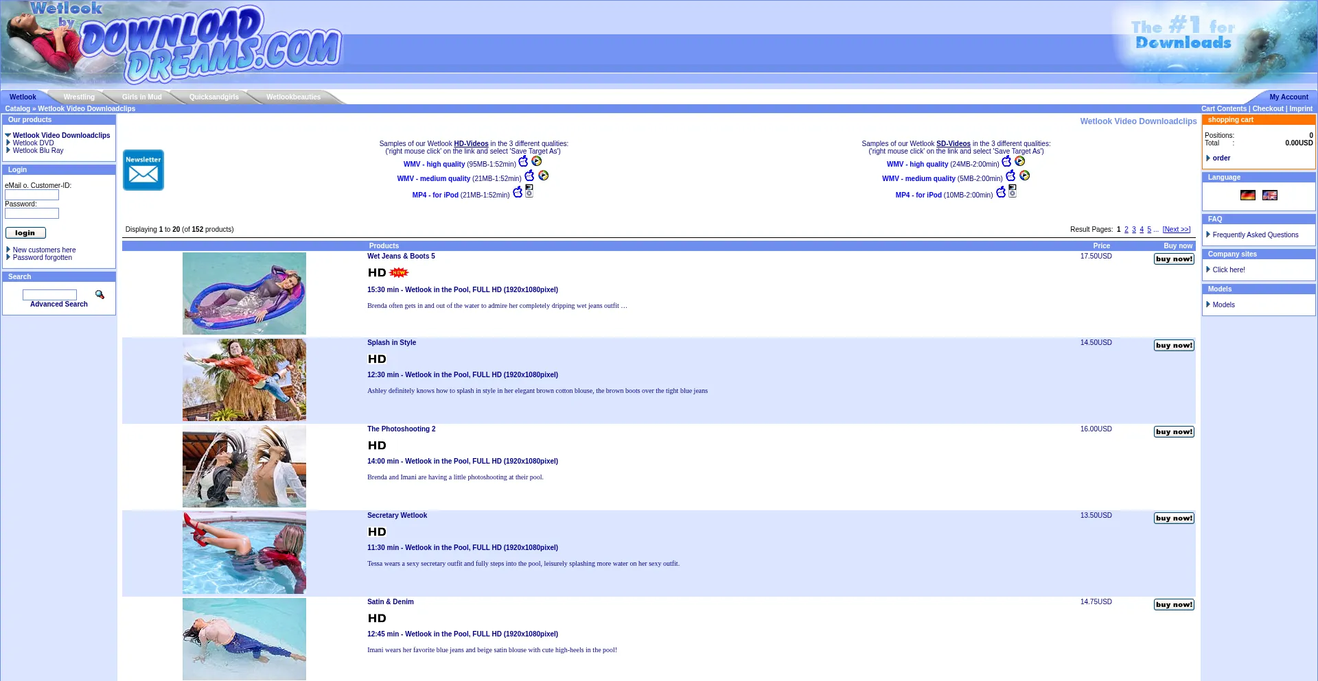 Downloaddreams.com Screenshot