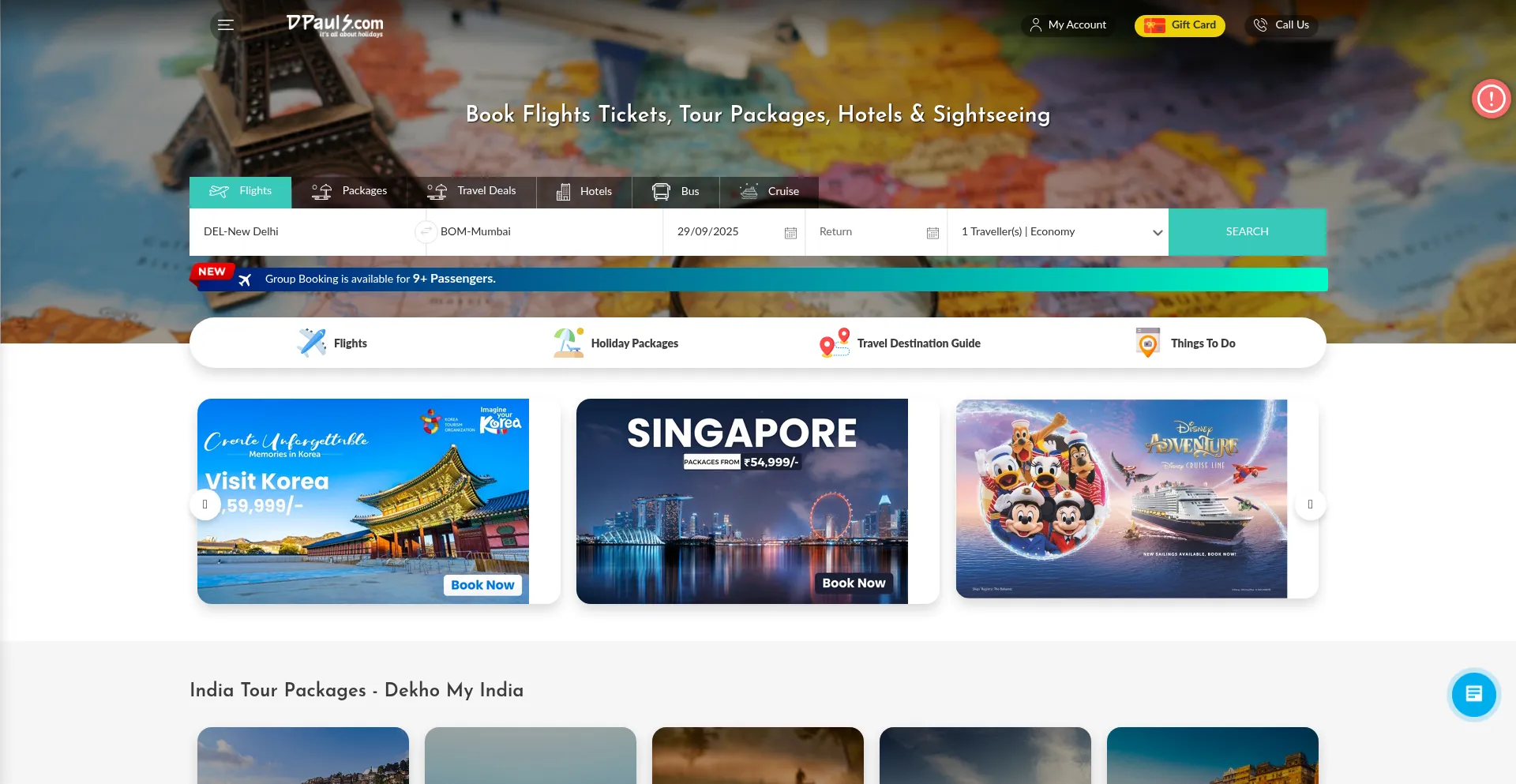 Dpauls.com Screenshot