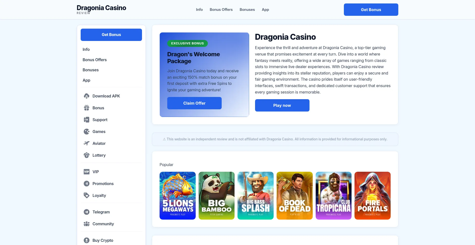 Dragonia-casino.us